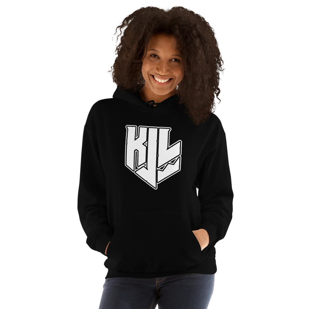 KJ Lewis Unisex Hoodie, Light Logo