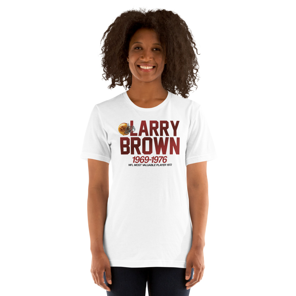 Larry Brown T-Shirt, Red Logo
