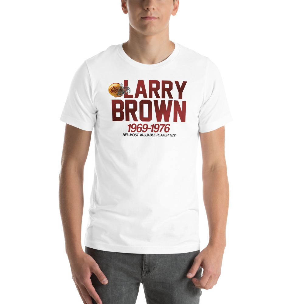 Larry Brown T-Shirt, Red Logo