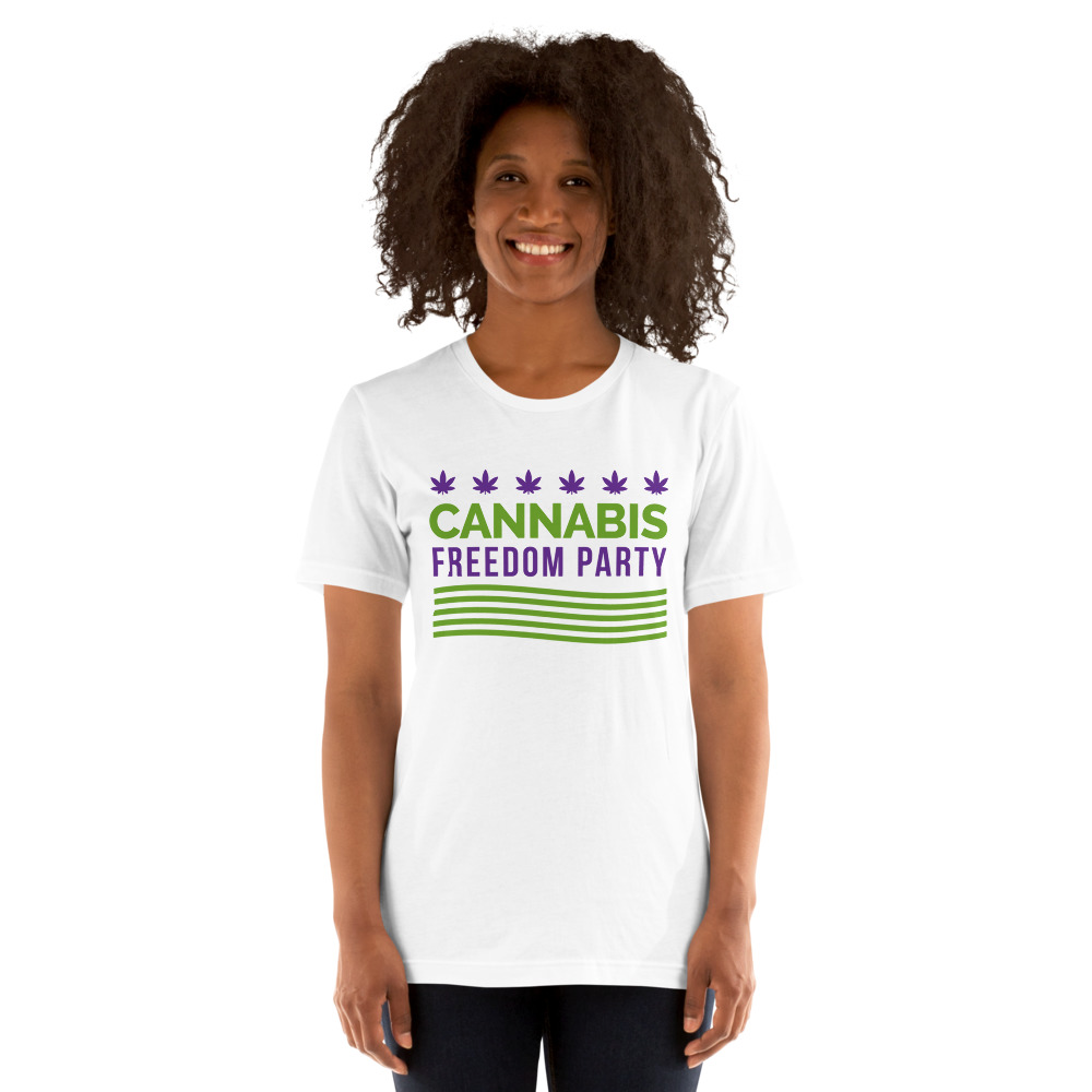 Cannabis Freedom Party Lockhart Entertaint Network T-Shirt