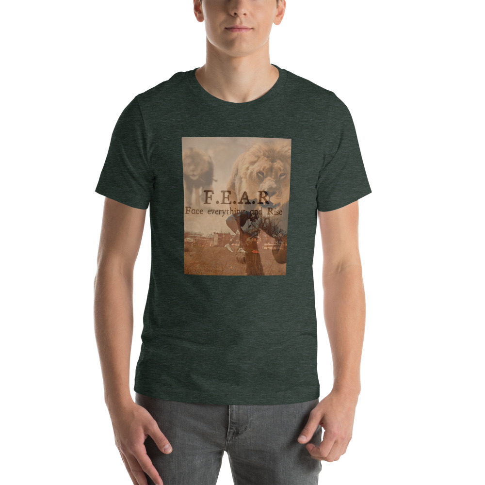 F.E.A.R by Jahsim Mathurin T-Shirt, Light Print