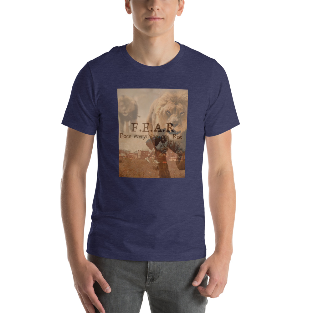 F.E.A.R by Jahsim Mathurin T-Shirt, Light Print