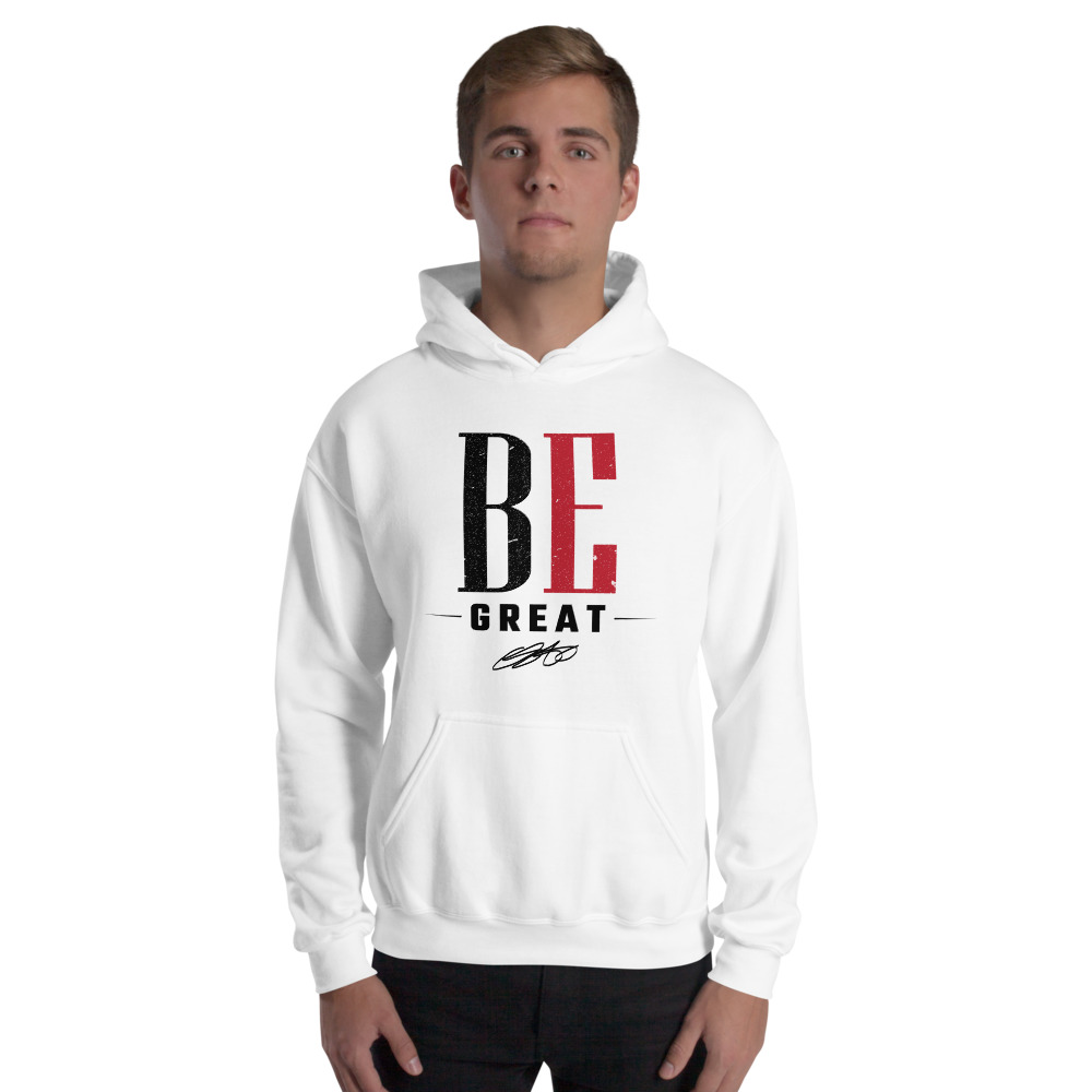 BE GREAT Christian Soto Hoodie, Dark Logo