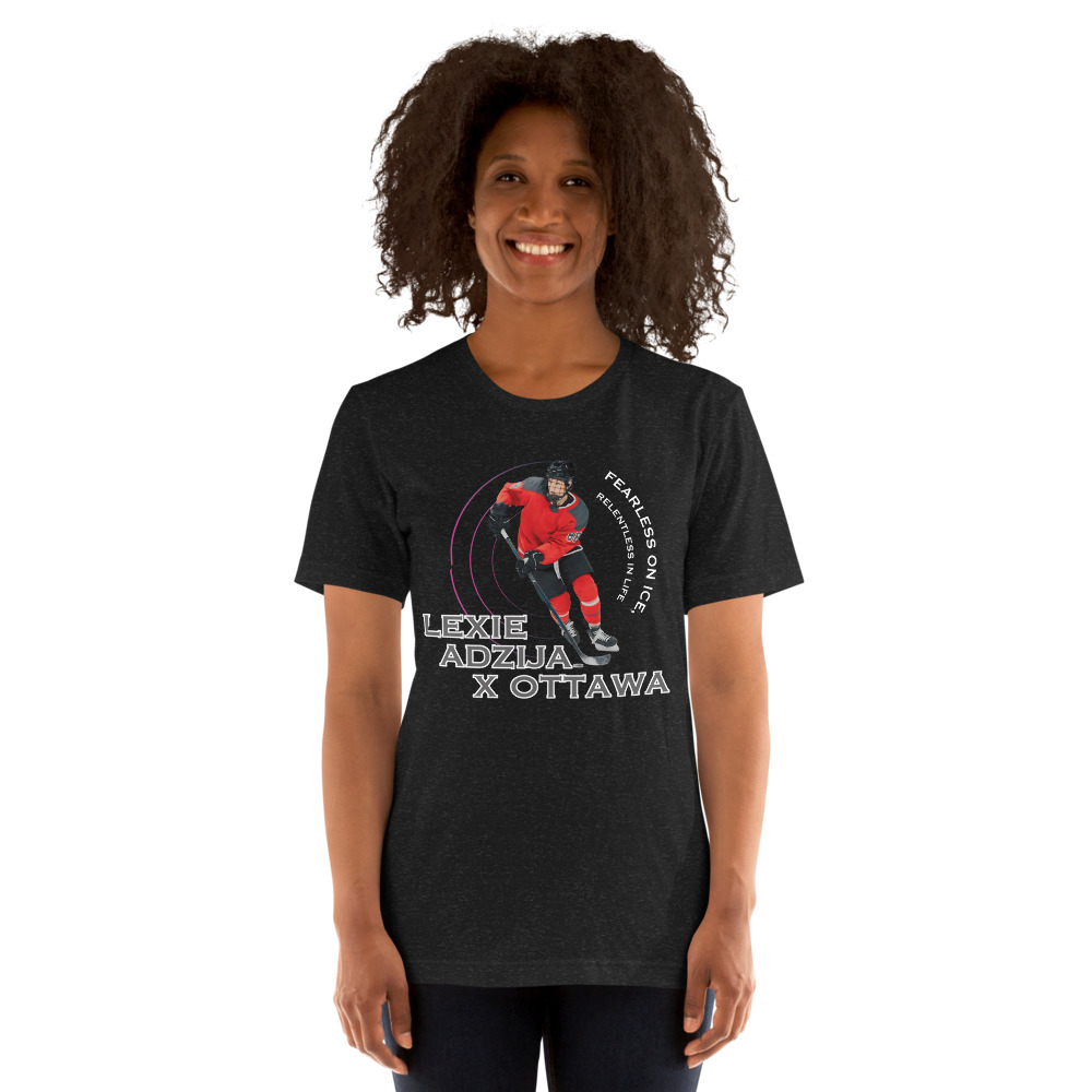 Fearless on Ice Lexie Adzija T-Shirt, Light Logo
