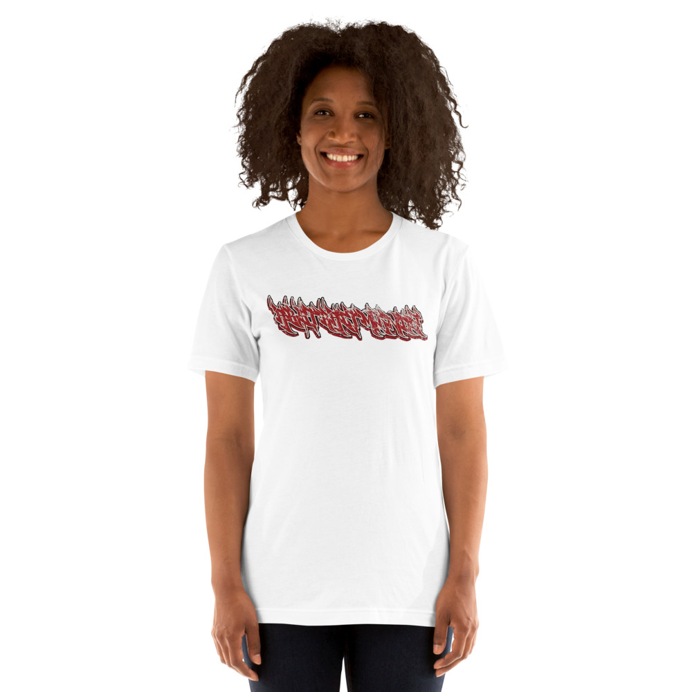 Chayce Bishop Unisex T-Shirt,  Red Logo