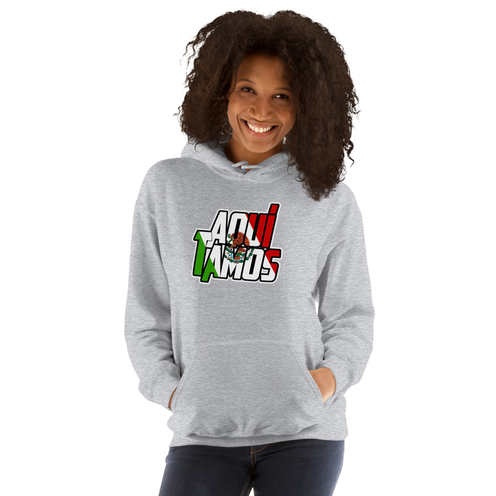 Johnny Muñoz Aquí Tamos Hoodie on MILLIONS Johnny Muñoz Aquí Tamos Hoodie