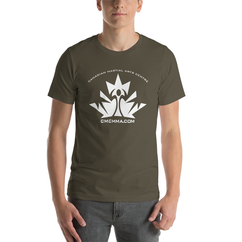 CMC Men's T-Shirt, White Logo