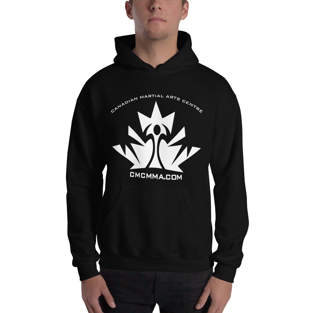 CMC Men's Hoodie, White Logo
