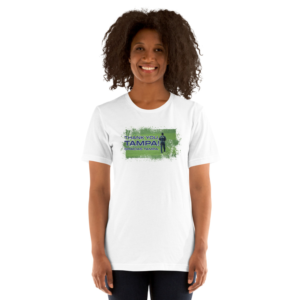 Thank You Tampa!  by Randy Arozarena  T-Shirt