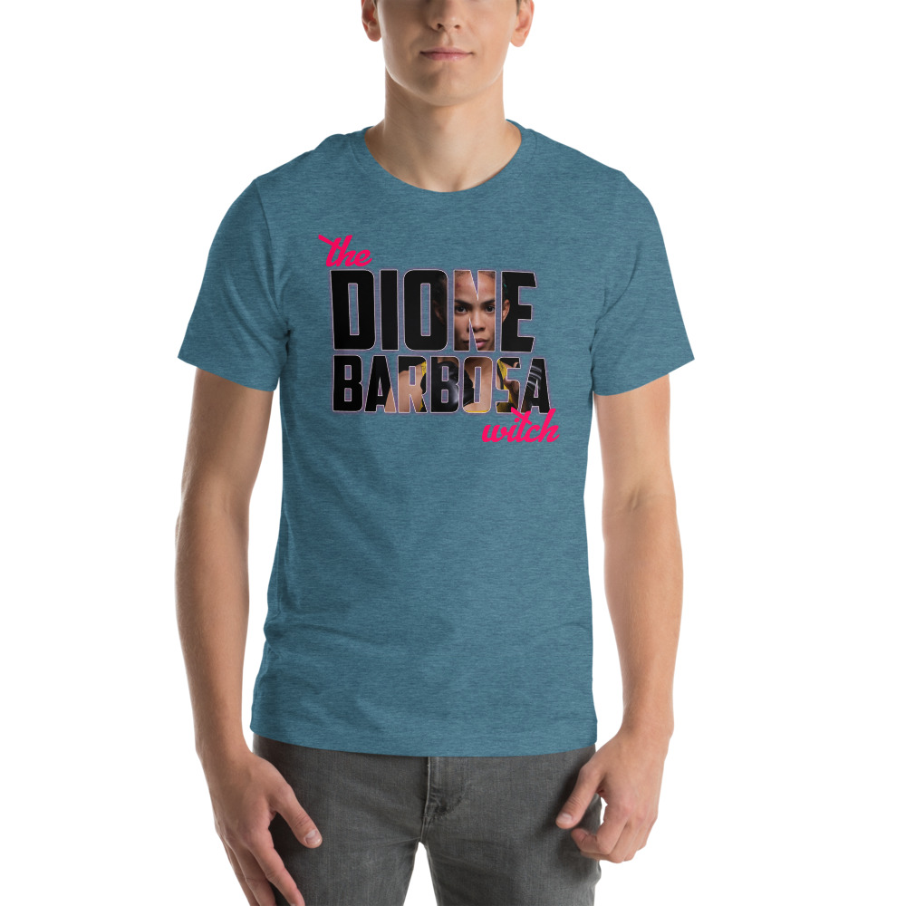 Dione “ The Witch” Barbosa T-Shirt on MILLIONS Dione “ The Witch” Barbosa T-Shirt
