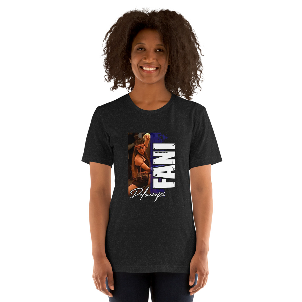 Fani "Warrior Princess" Peloumpi T-Shirt on MILLIONS Fani "Warrior Princess" Peloumpi T-Shirt