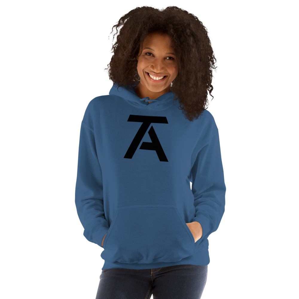 Troy Anderson Jr. Women's Hoodie, Black Logo
