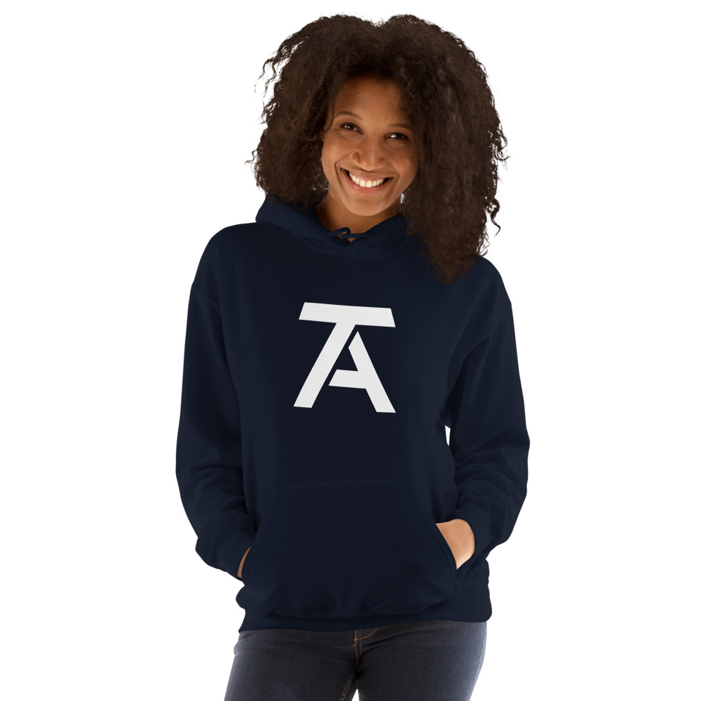 Troy Anderson Jr. Women's Hoodie, White Logo