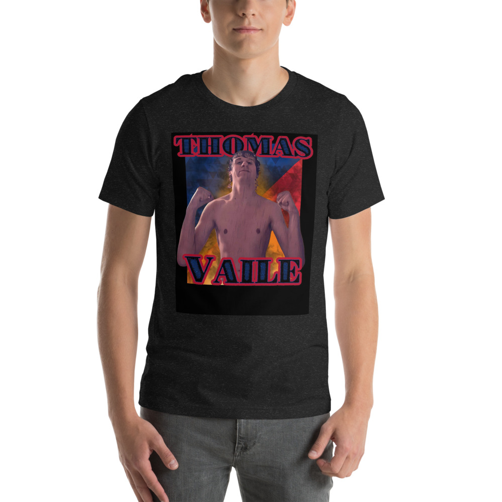 Thomas Vaile's T-Shirt on MILLIONS Thomas Vaile's T-Shirt