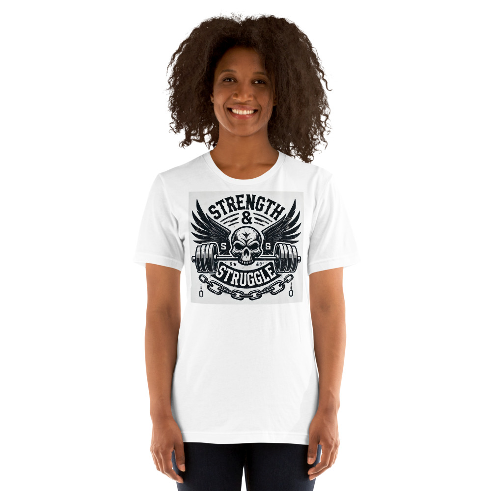 Strength & Struggle T-Shirt on MILLIONS Strength & Struggle T-Shirt