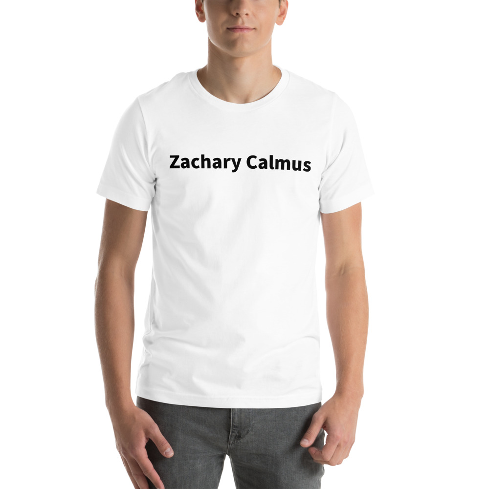 Zachary Calmus T-Shirt on MILLIONS Zachary Calmus T-Shirt