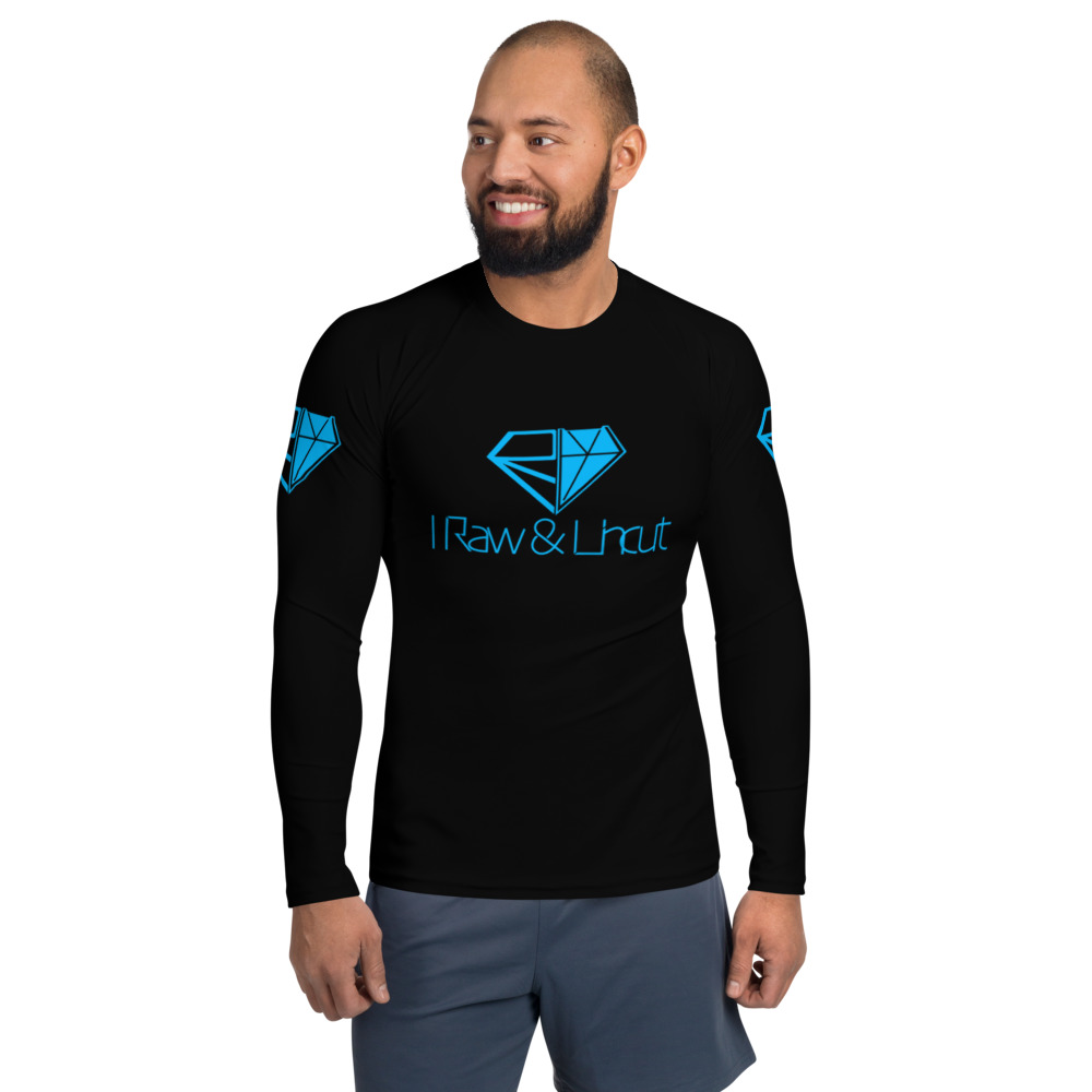 Raw & Uncut Compression Shirt Yellow Logo