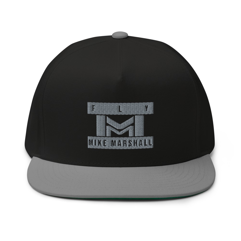 "FLY MIKE" by Mike Marshall Hat, White Logo