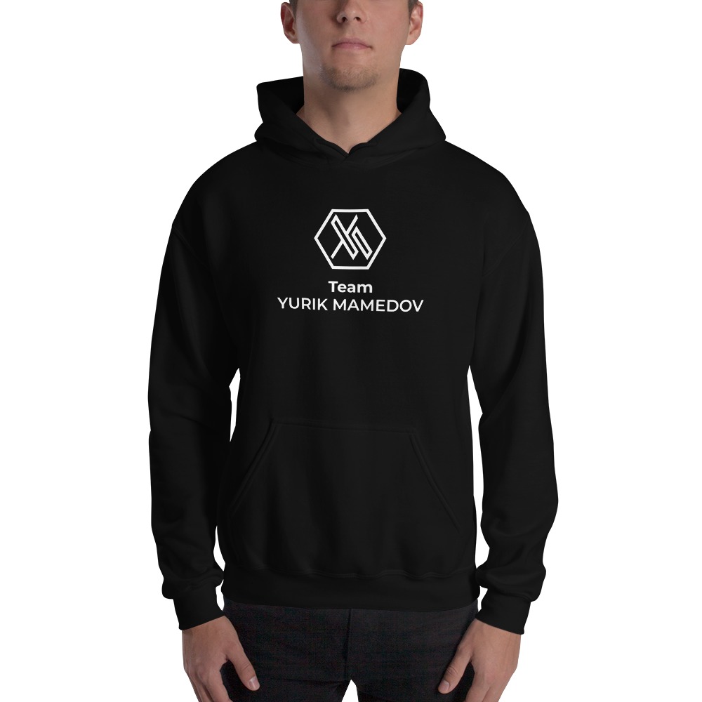 Team Yurik Mamedov Hoodie, White Logo