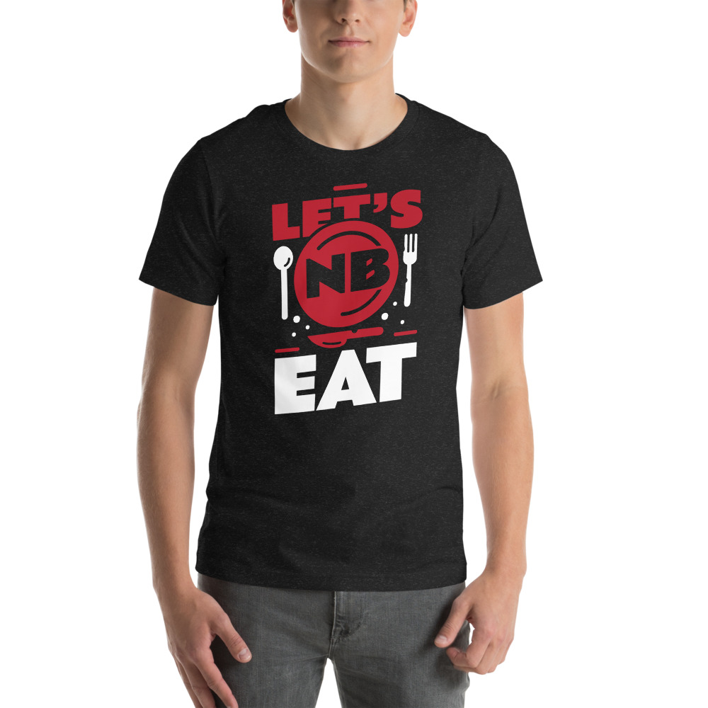 Let's Eat NB Men's Tee on MILLIONS Let's Eat NB Men's Tee