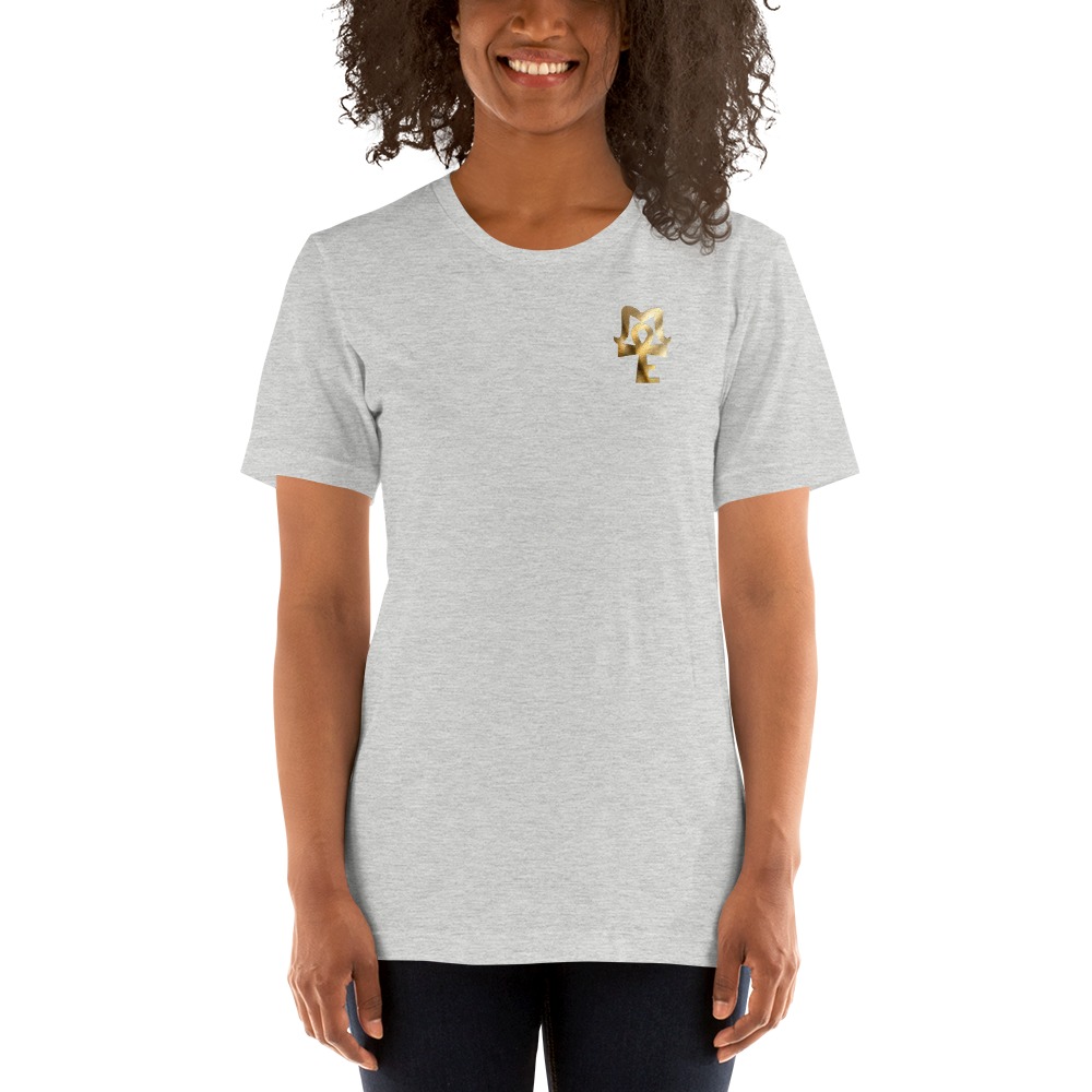 AJ McKee Pendulum Front Chest, To Be A Champion Quote on Back - Women's T-Shirt