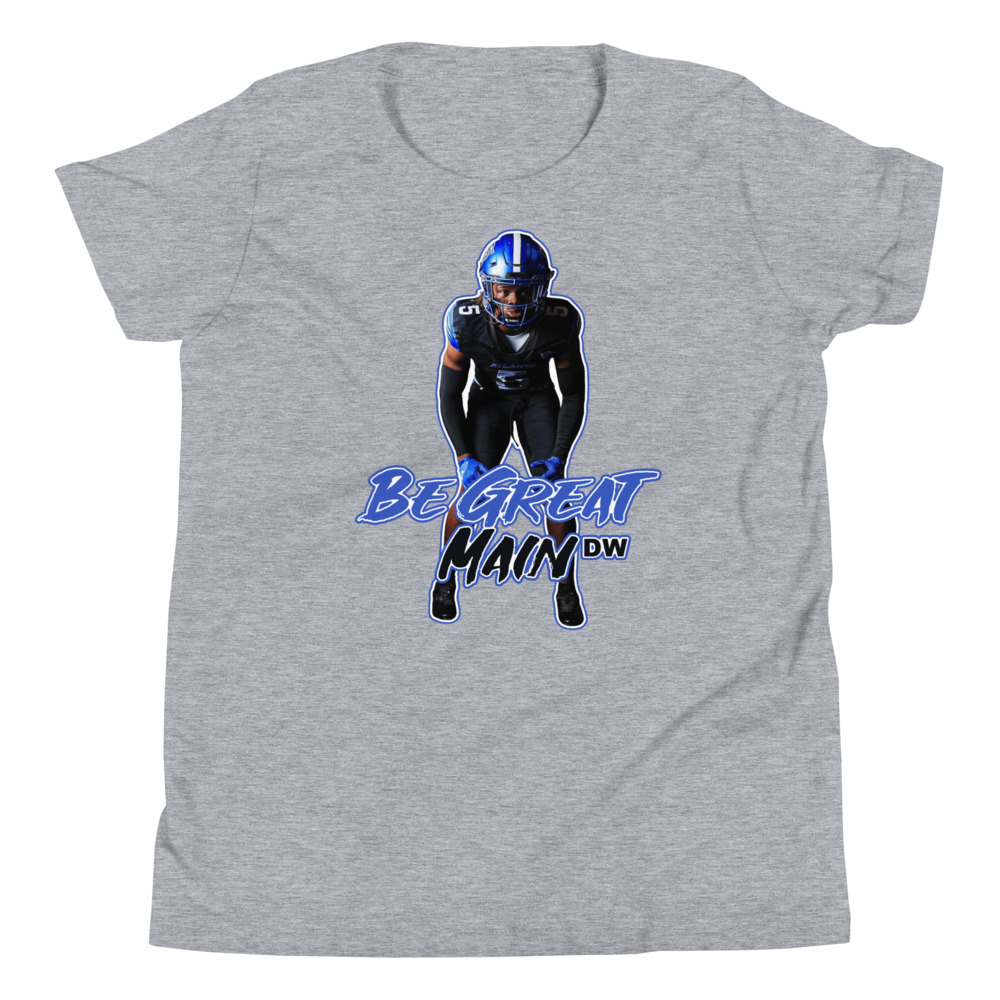 Be Great Main Black Tee on MILLIONS Be Great Main Black Tee