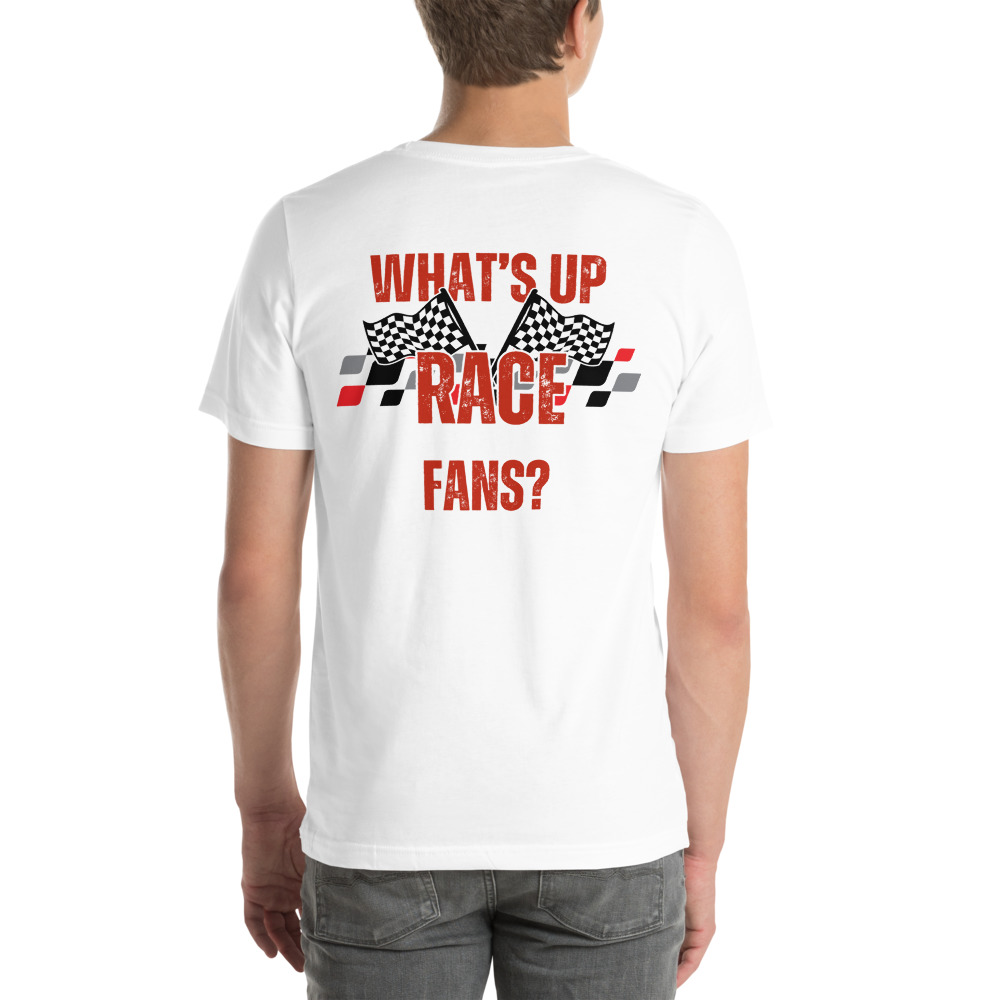 What's Up Race Fans? (Paint Splatter)