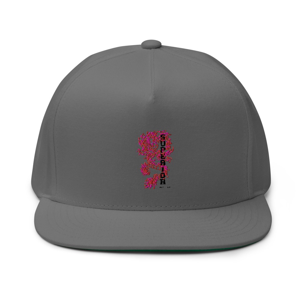"Superior Dragon" by B.Jimenez Hat, White Print