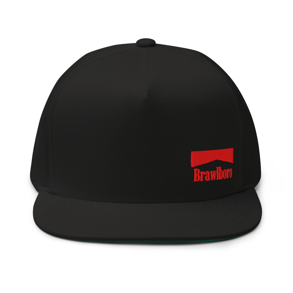 Bayou Fighting Championship MMA's Brawlboro hat red side logo