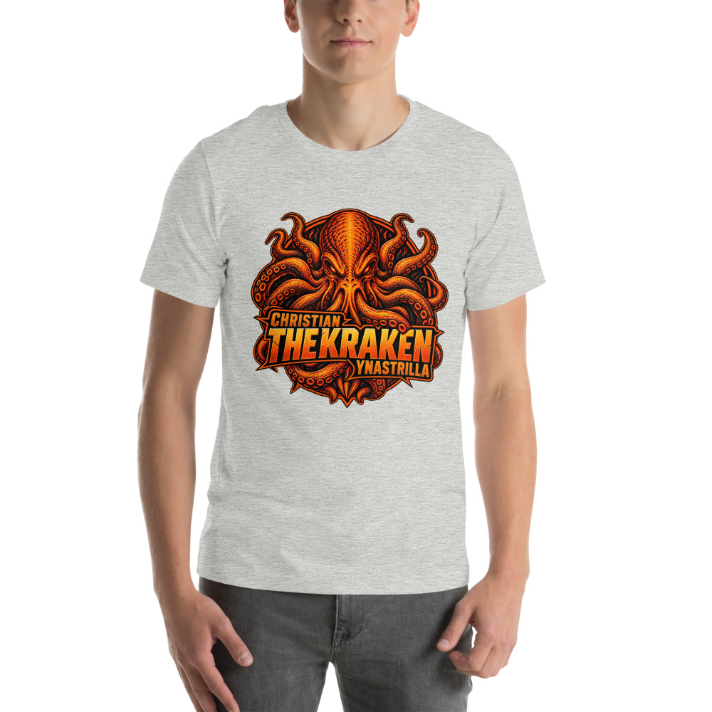 The Kraken T-Shirt on MILLIONS The Kraken T-Shirt
