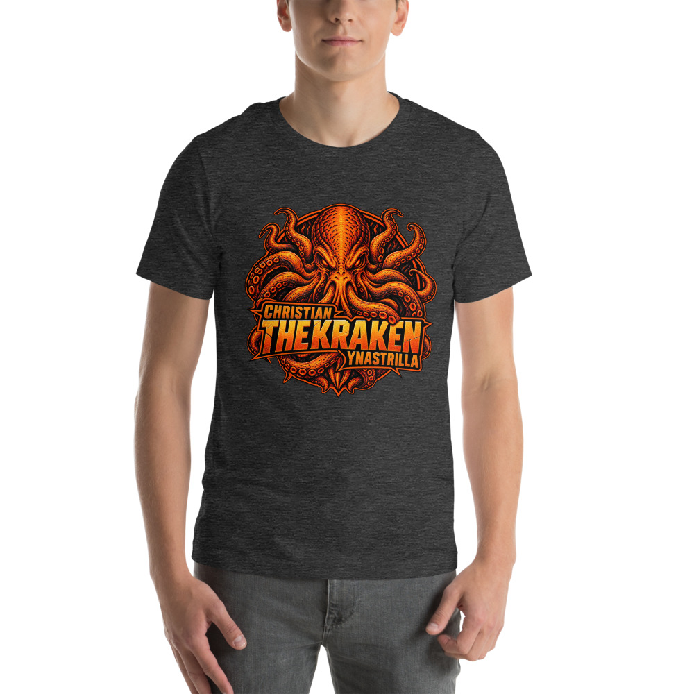 The Kraken T-Shirt on MILLIONS The Kraken T-Shirt
