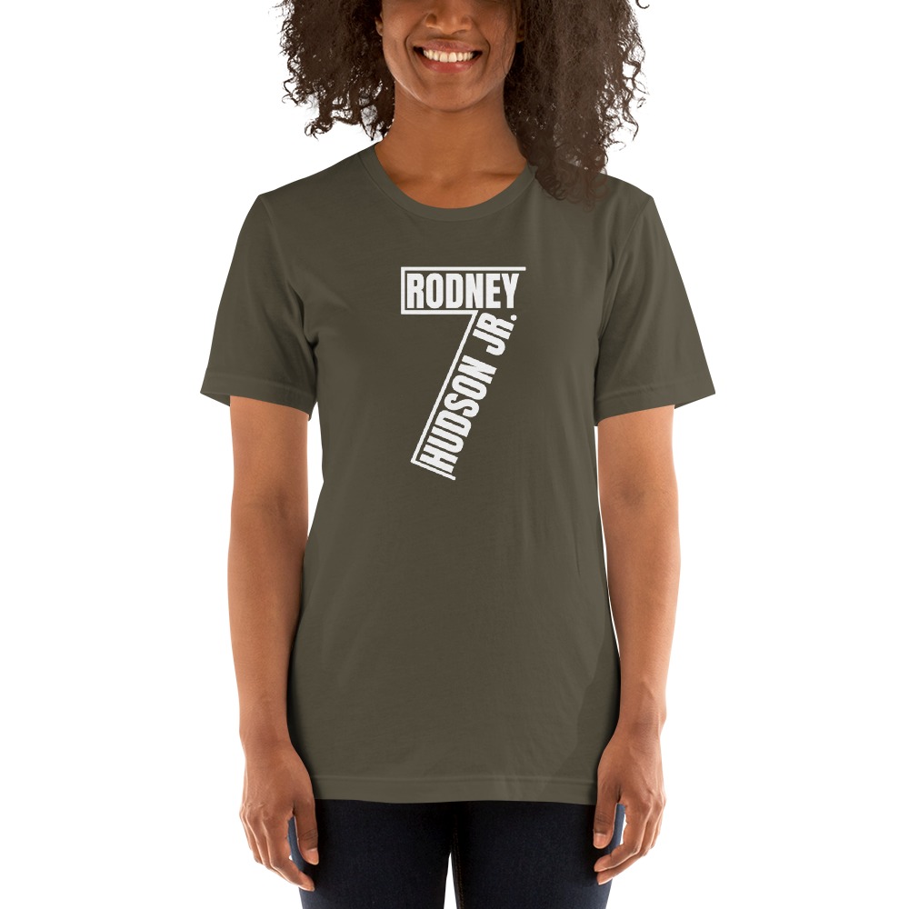 Rodney Hudson V#2 T-Shirt, White Logo