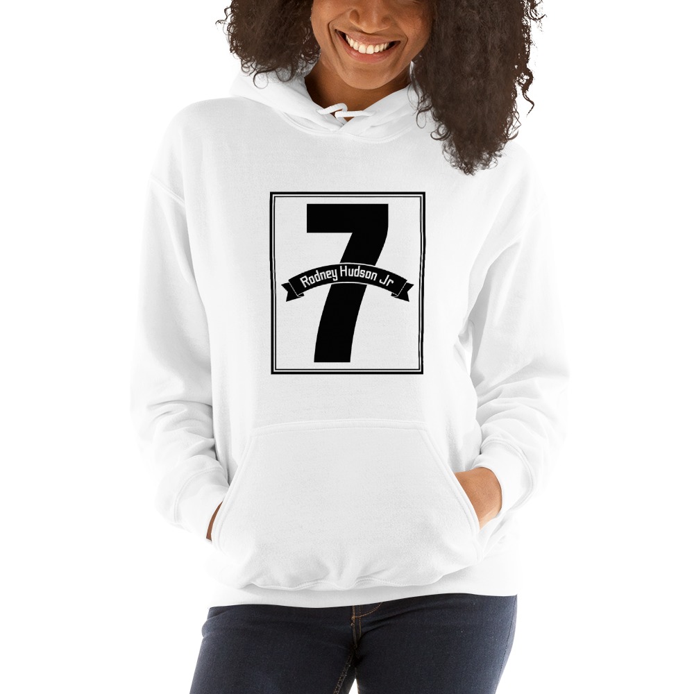 Rodney Hudson V#1 Hoodie, Black Logo