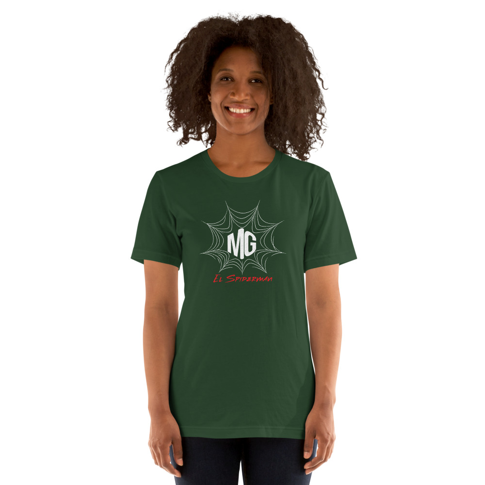 "EL Spiderman" by Michael Gianino Women's T-Shirt, Light Logo
