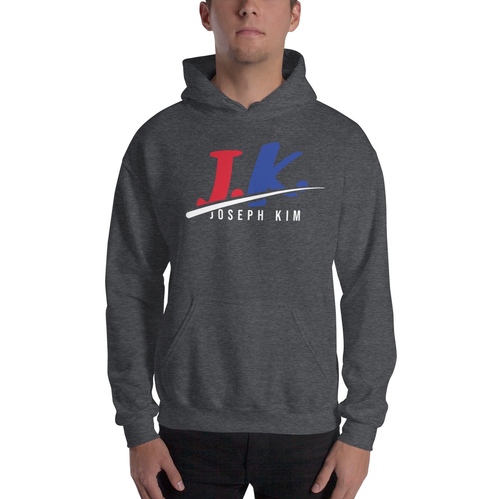 Joseph Kim Hoodie, White Print