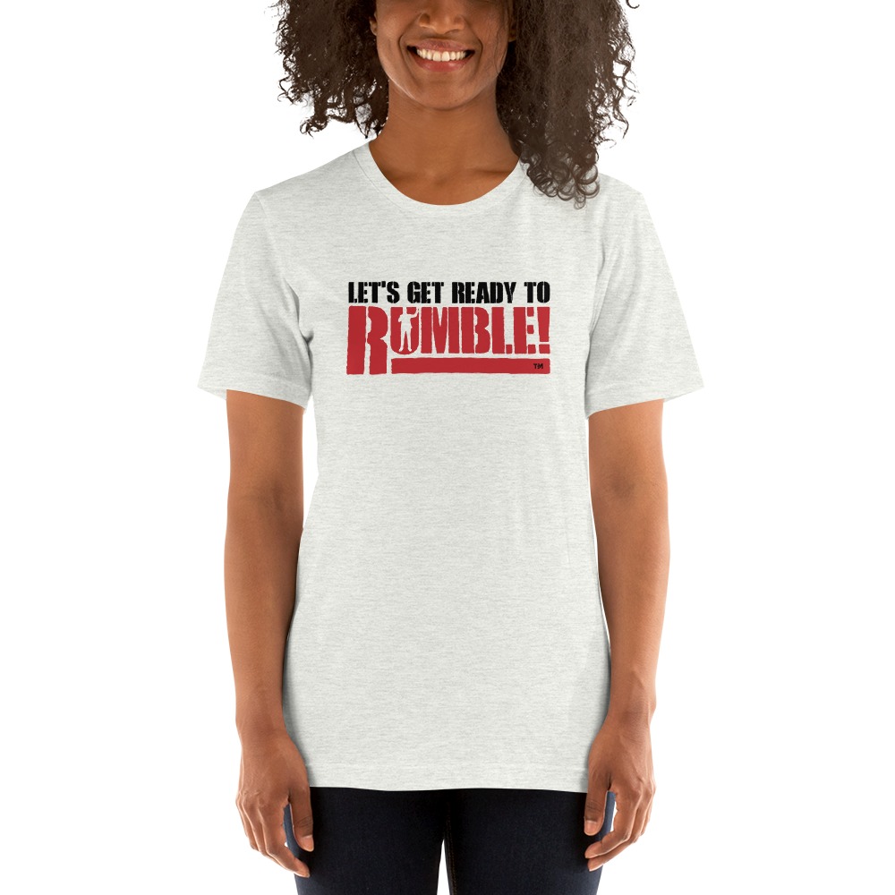 Let's get ready to rumble!™ by Michael Buffer, T-Shirt, Dark Logo