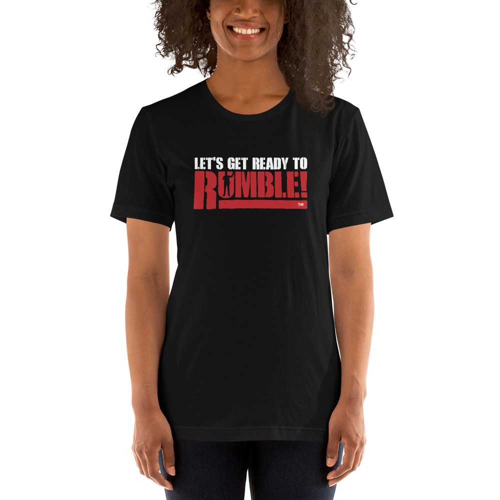 Let's get ready to rumble!™ by Michael Buffer, T-Shirt, Light Logo