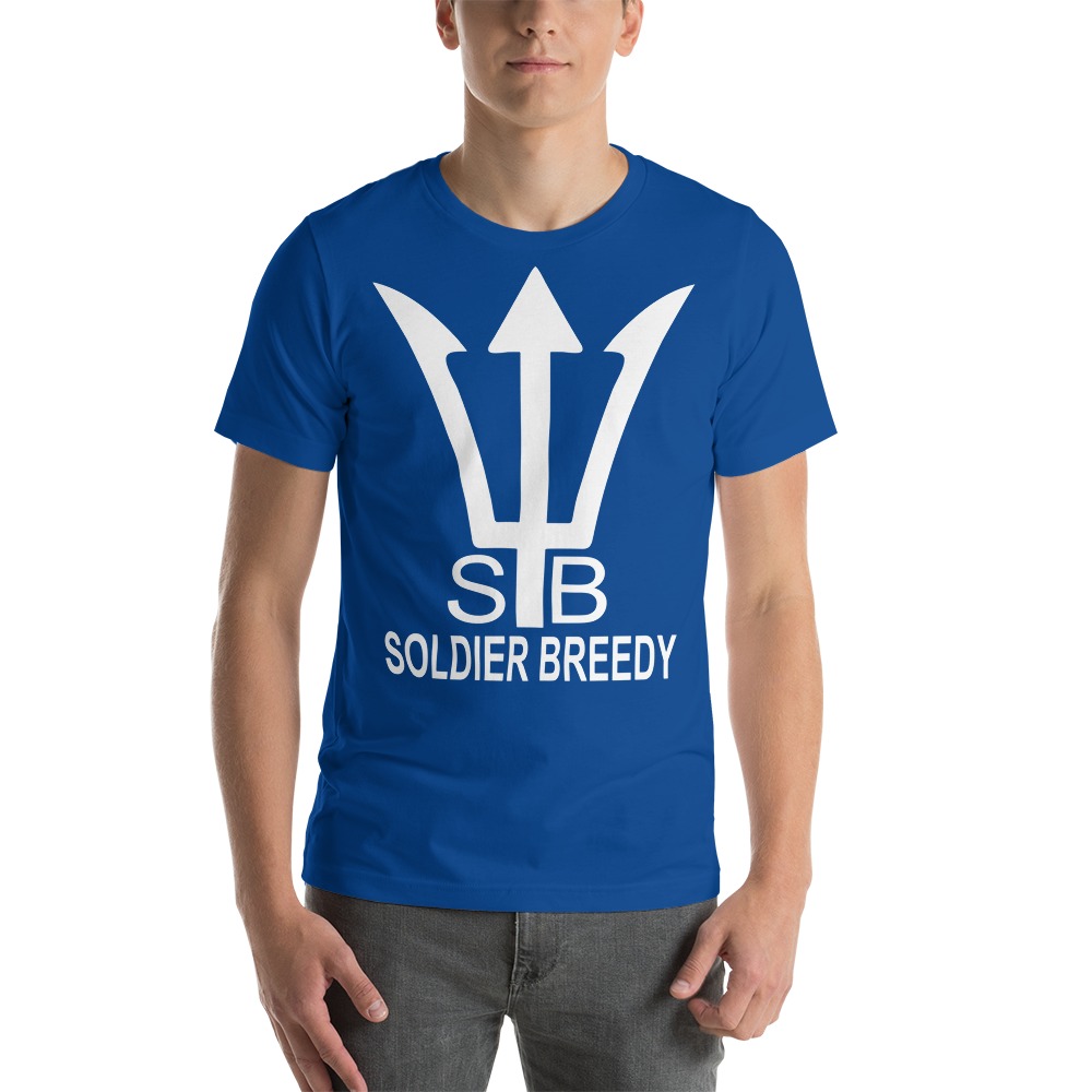 Cobia "Soldier" Breedy Men's T-Shirt, White Logo