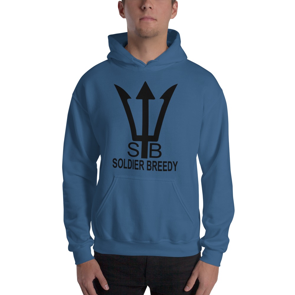 Cobia "Soldier" Breedy Hoodie, Black Logo