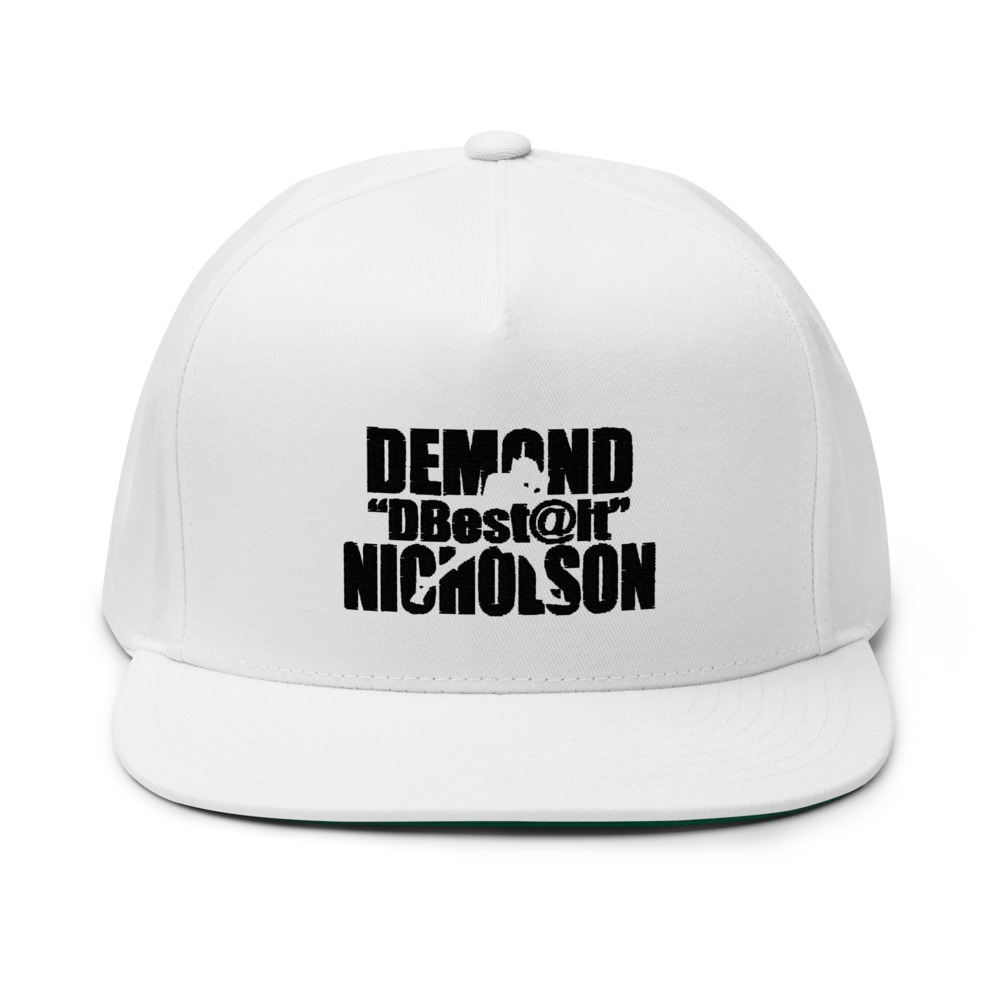 "DBest@It" by Demond Nicholson, Hat, Black Logo on MILLIONS "DBest@It" by Demond Nicholson, Hat, Black Logo
