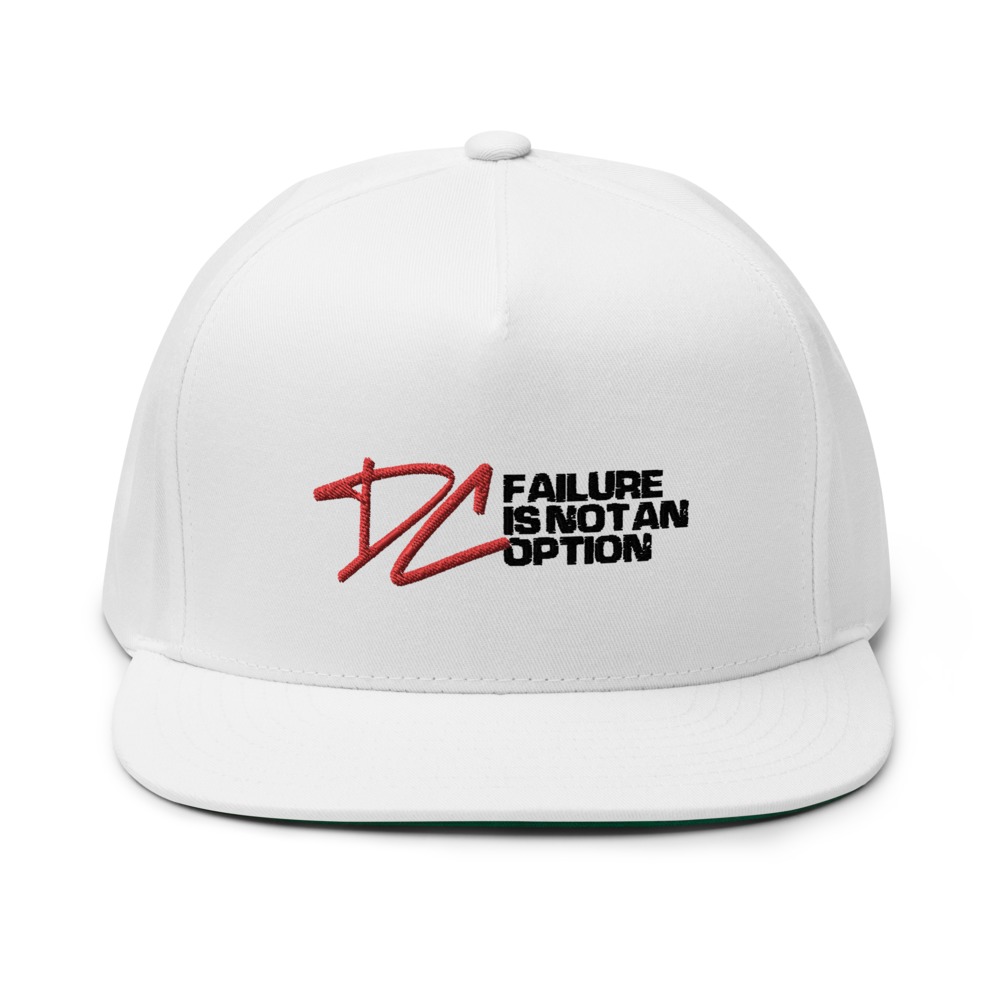 Failure is not an option V#1 by Derrick Curtis Jr Hat, Black Logo