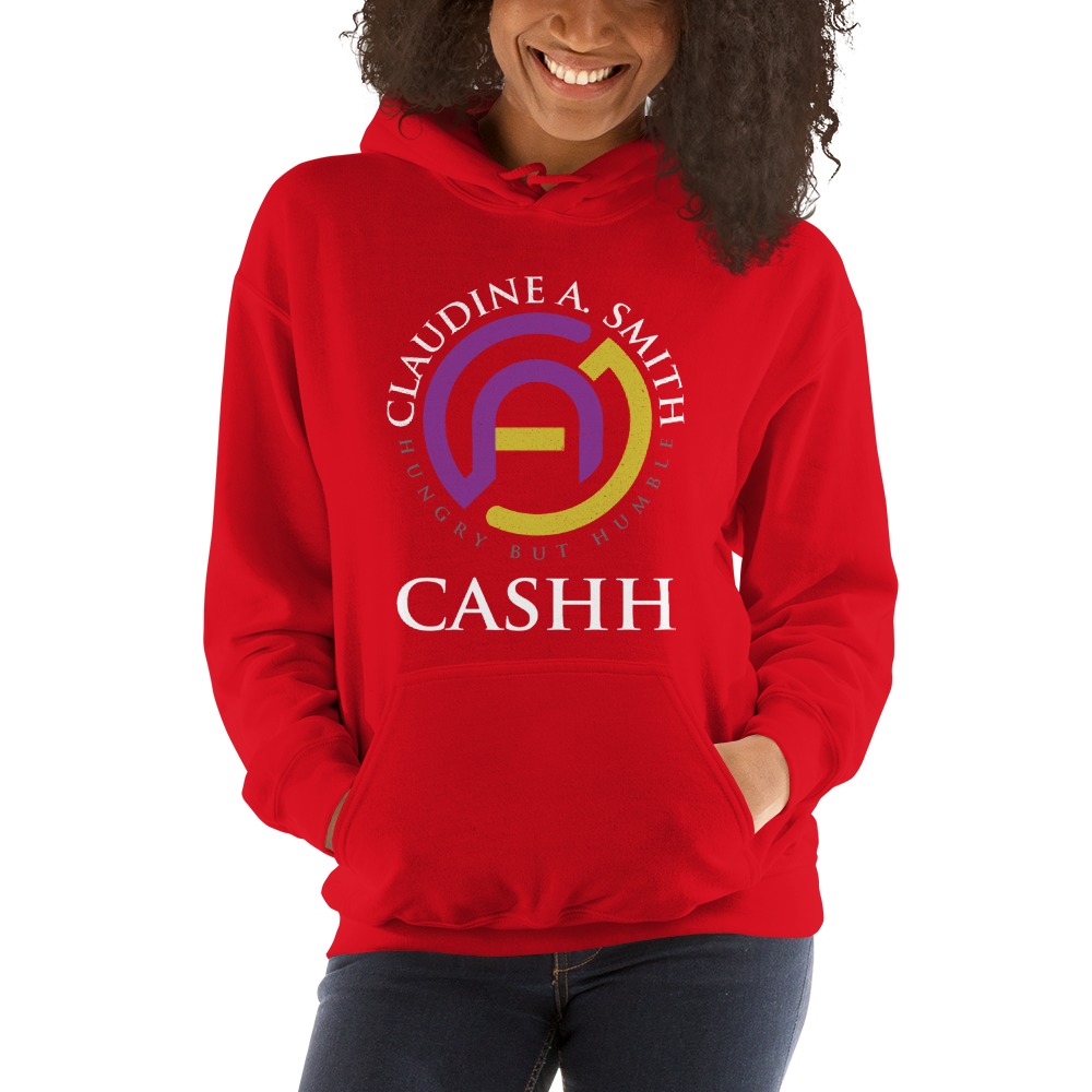  CASHH by by Claudine Smith Women's Hoodie, Black Logo