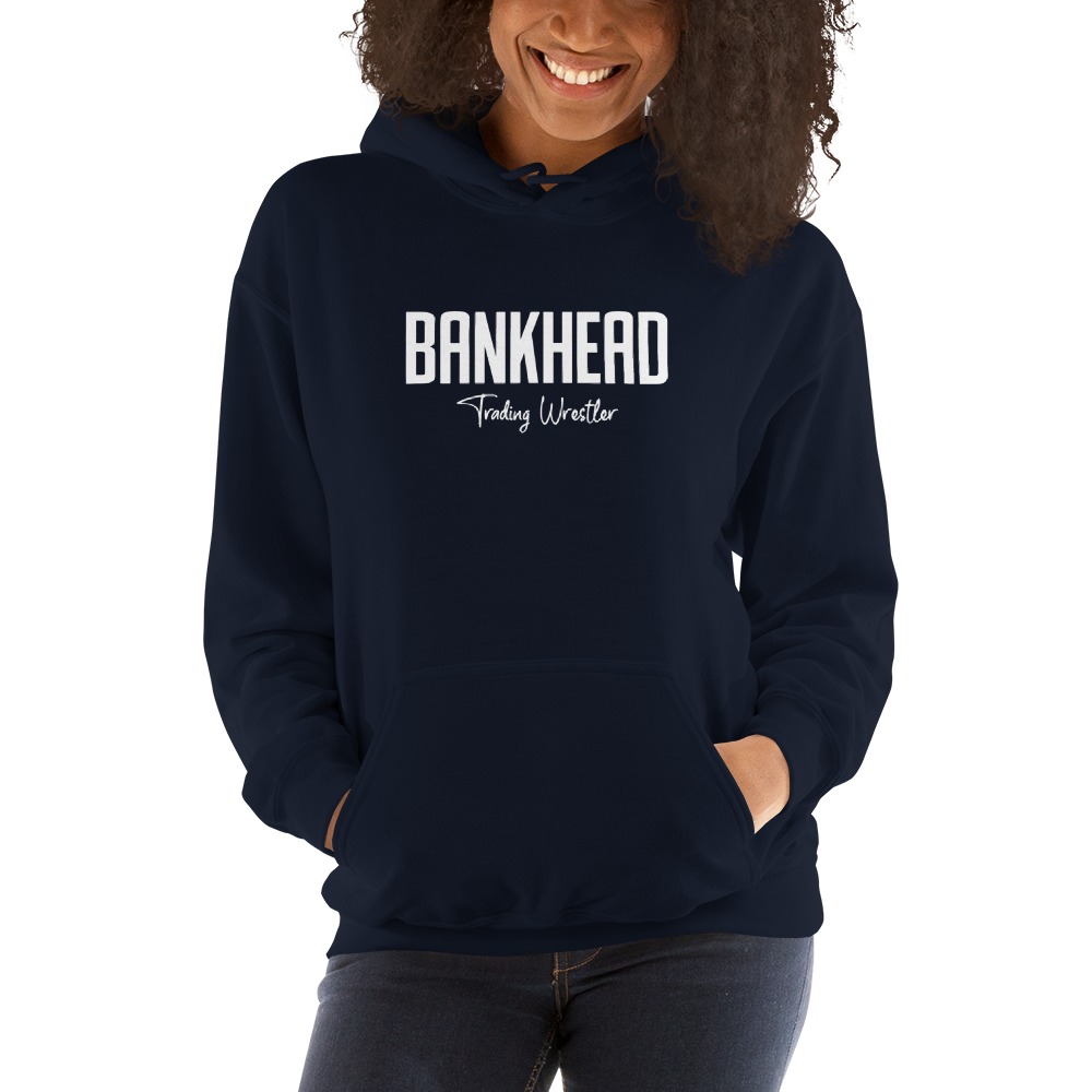 "BANKHEAD" by LaStacia Cloyd Hoodie, White Logo