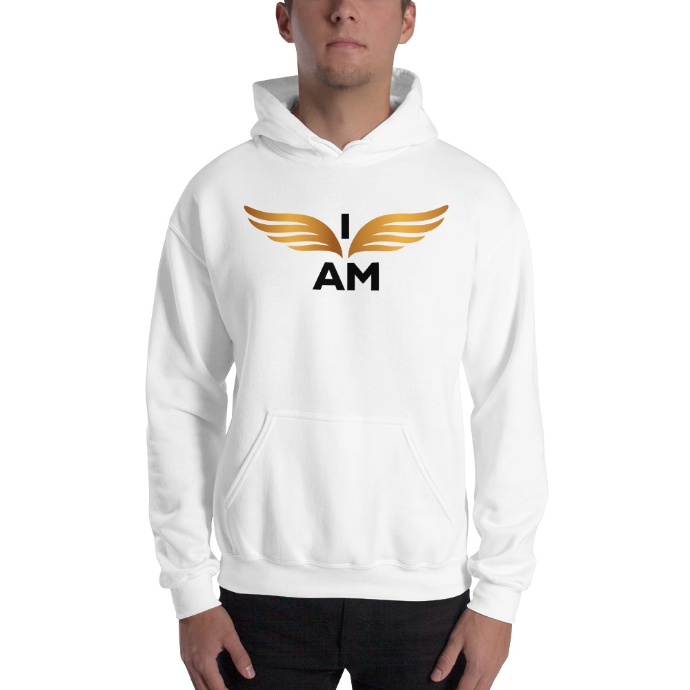 I-AM by Darran Hall Hoodie, Gold Logo