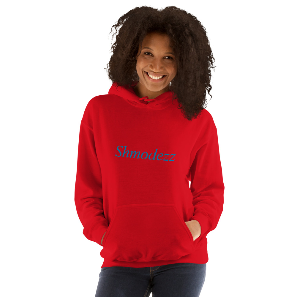 The "Shmodezz" by Cody Whitten Hoodie - Blue Logo