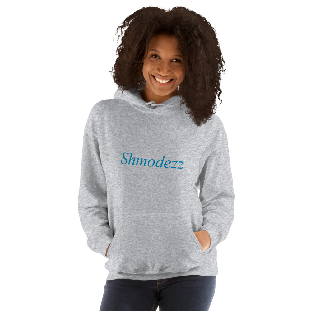 The "Shmodezz" by Cody Whitten Hoodie - Blue Logo