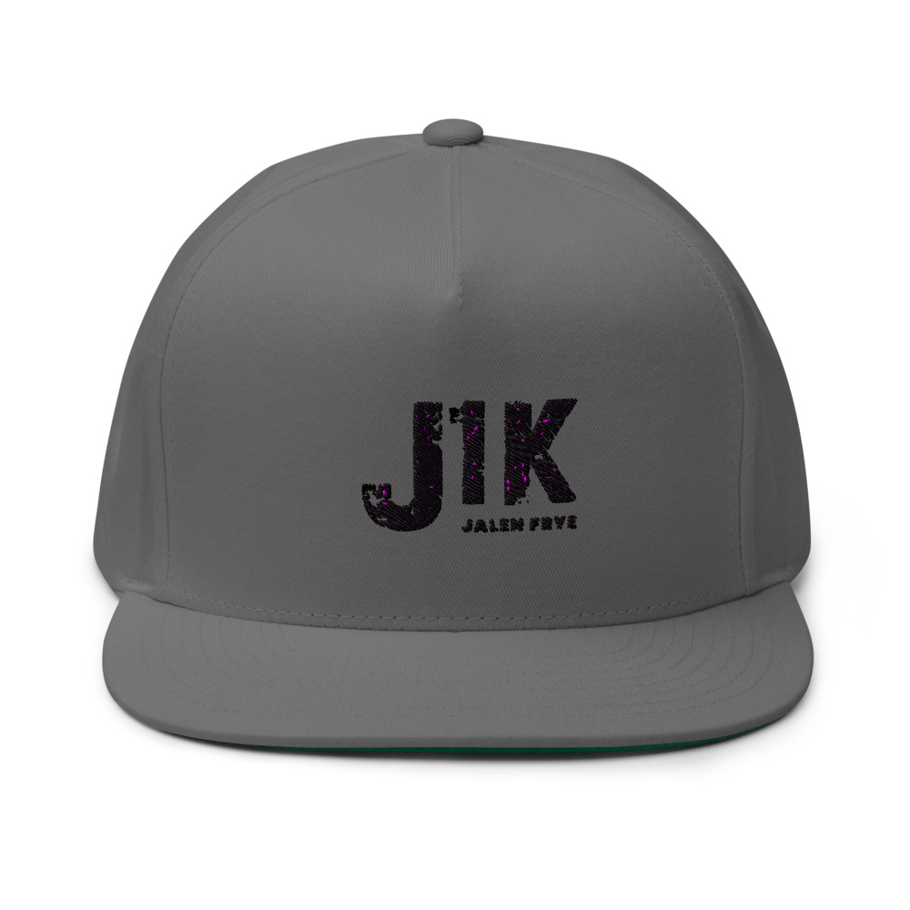 "J1K" V#8 by Jalen Frye Hat, Green Logo on MILLIONS "J1K" V#8 by Jalen Frye Hat, Green Logo