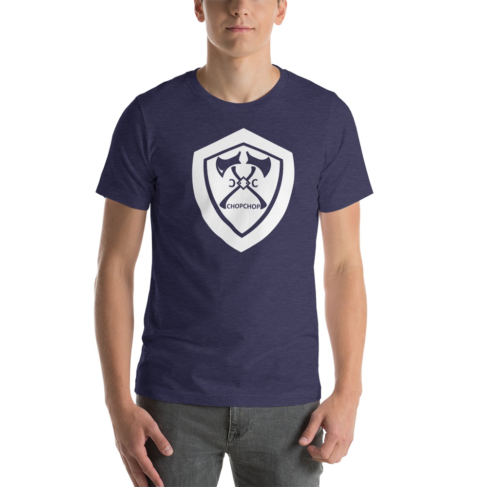 Demarcus "Chop Chop" Corley T-Shirt, All White Logo
