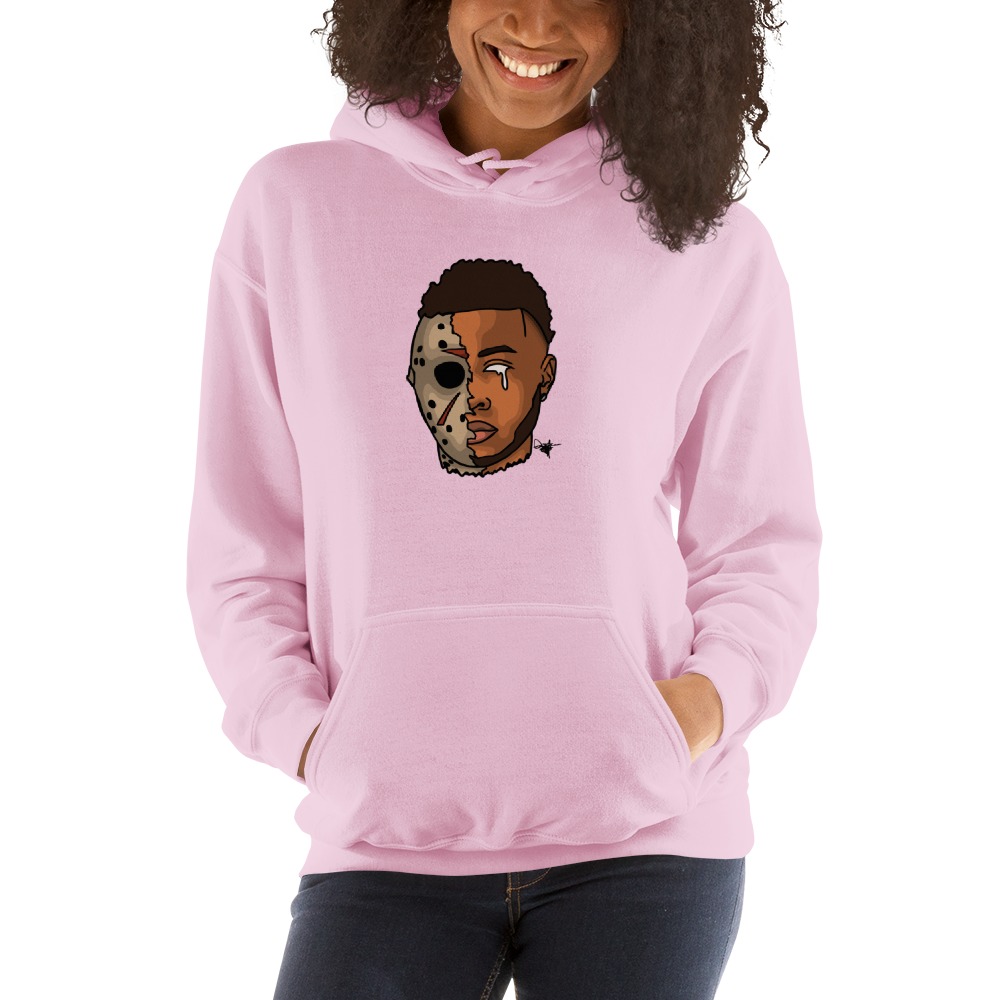 KJ Gray 1/2 Demon Hoodie on MILLIONS KJ Gray 1/2 Demon Hoodie