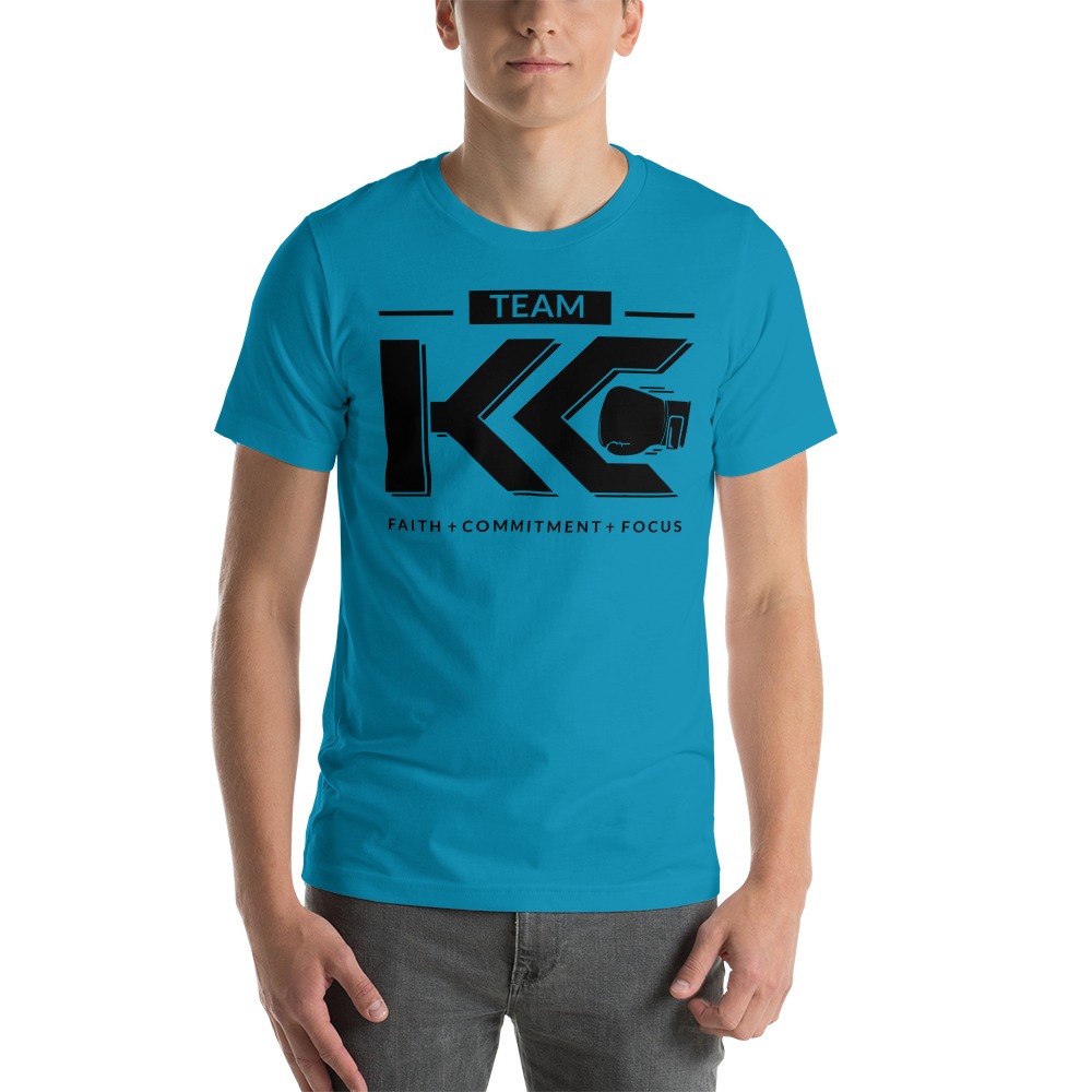 Team KC by Kaitlyn Clark T-Shirt , Black Logo